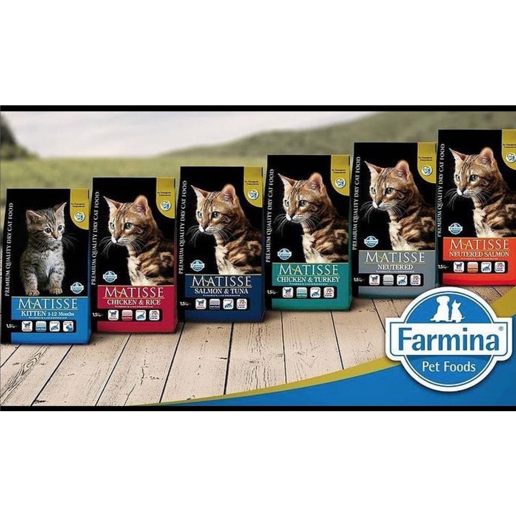 Farmina  hạt PRIME ANCESTRAL MATISSE Cá hồi & cá ngừ cho mèo trưởng thành & mèo con