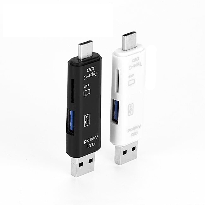 Đầu đọc thẻ nhớ OTG 5 trong 1 USB 3.1 dành cho máy tính