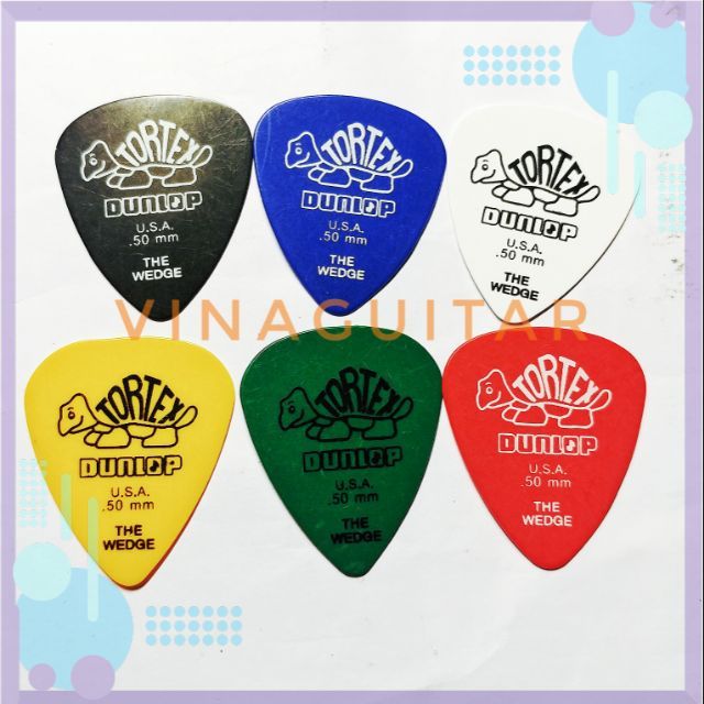 Móng Gảy Đàn Guitar- Pick Guitar Dunlop Tortex 0.5mm