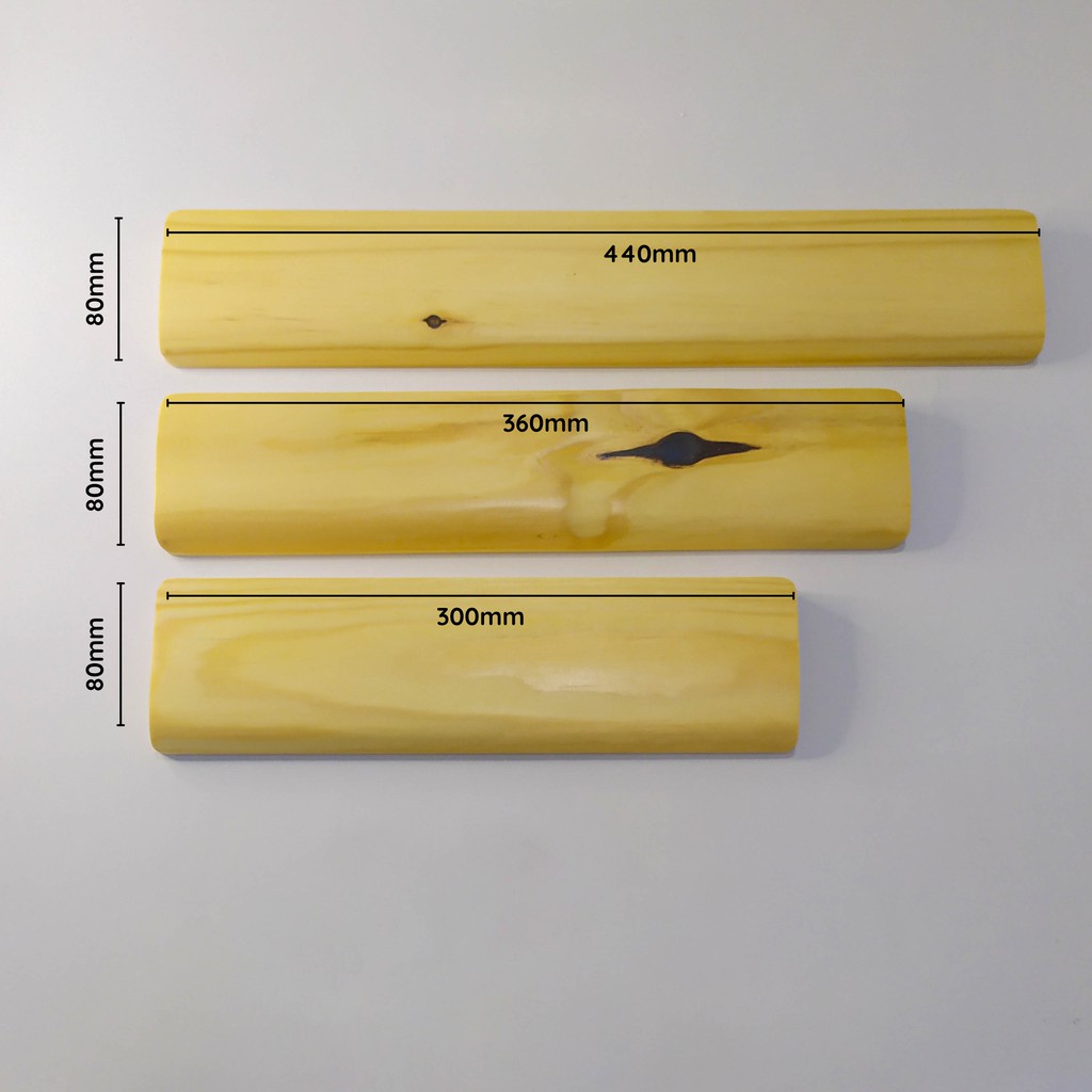 Keyboard Wrist Rest Wood - Kê tay bàn phím, chất liệu Gỗ Thông nhập từ Mỹ, Brazil, Chile