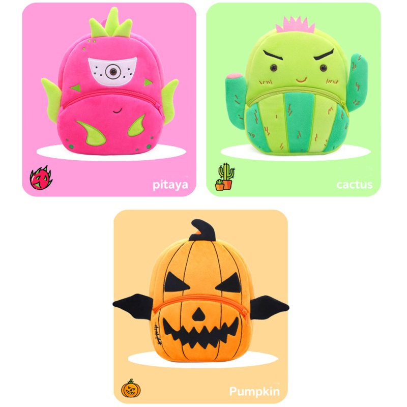 Ba Lô Hoạt Hình Xinh Xắn Dành Cho Các Bé Từ 2-4 Tuổi