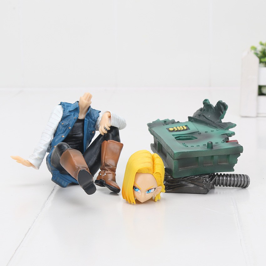 Mô hình đồ chơi nhân vật hoạt hình Dragon Ball Z Android 18 Lazuli dxf Super saiyan 2