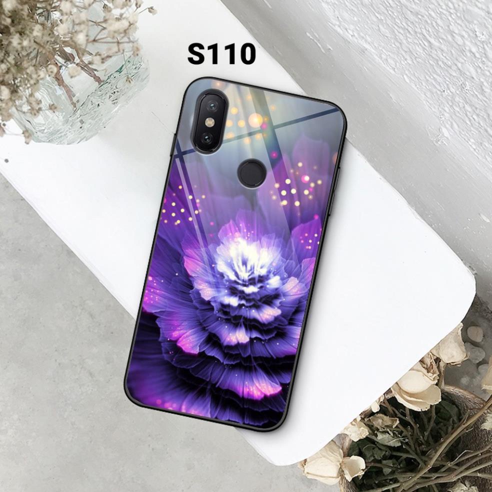 [SIÊU HOT] Ốp lưng kính cường lực Xiaomi MI A2 - MI A2 LITE in hình hoa rực rỡ