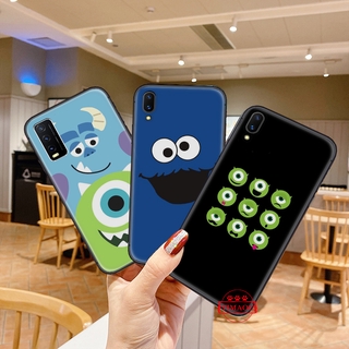 Ốp Lưng Mềm In Hình Monster Cho Realme 8 C20 C31 V15 Gt Neo Nrz 30a Oppo Find X3 Pro 216c