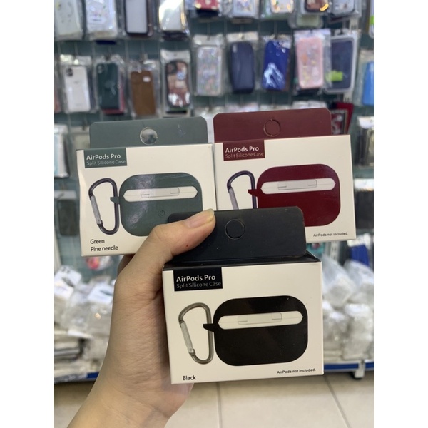 ốp màu airpod pro mỏng nắp rời