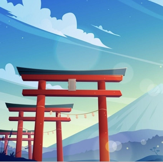 Bộ tranh sơn dầu số hoá DIY s002 hình phong cảnh nổi tiếng 20x20cm