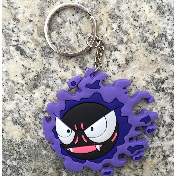Móc khóa hình thù Pokemon Pikachu bằng nhựa PVC