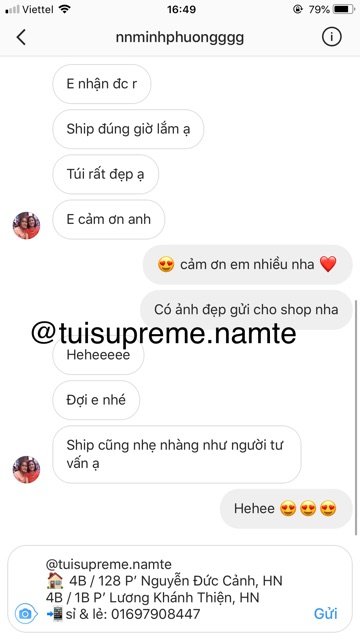 ⚡️ (Ảnh thật) Túi đeo chéo Supreme Red | Black