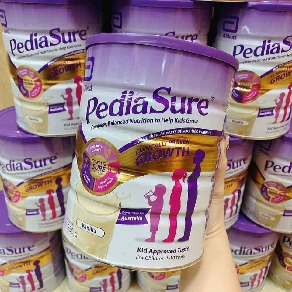Sữa Pediasure Úc nắp tím 850g