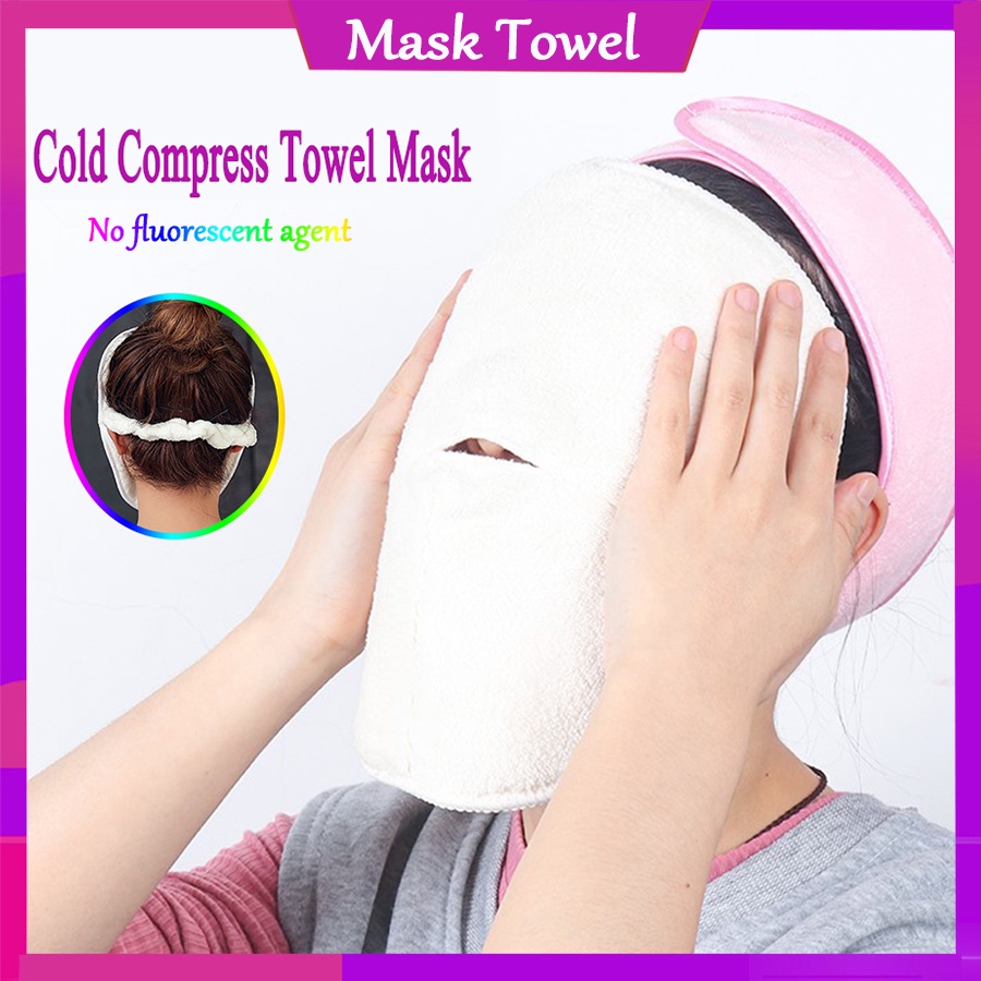 Khăn mặt nén lạnh nóng Khăn mặt hơi nóng Khăn mặt mặt nạ