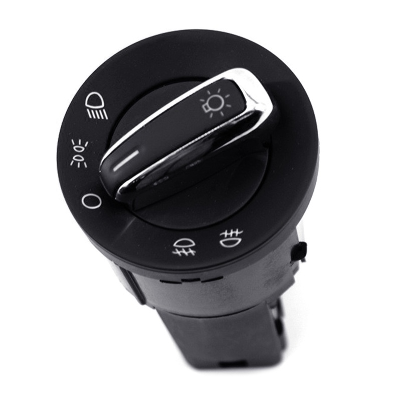 Công Tắc Điều Khiển Đèn Pha Xe Hơi 3BD941531 Nút Áo Màu Đen Dễ Lắp Đặt Tiện Dụng