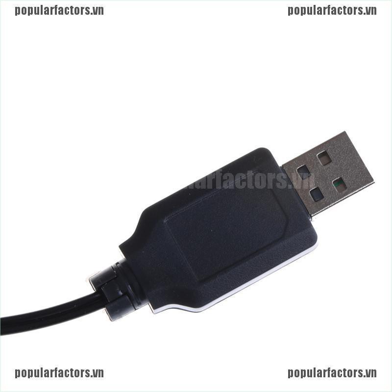 Cáp chuyển đổi sạc cổng USB cho mô hình xe hơi RC DC 3.6V - 7.2V