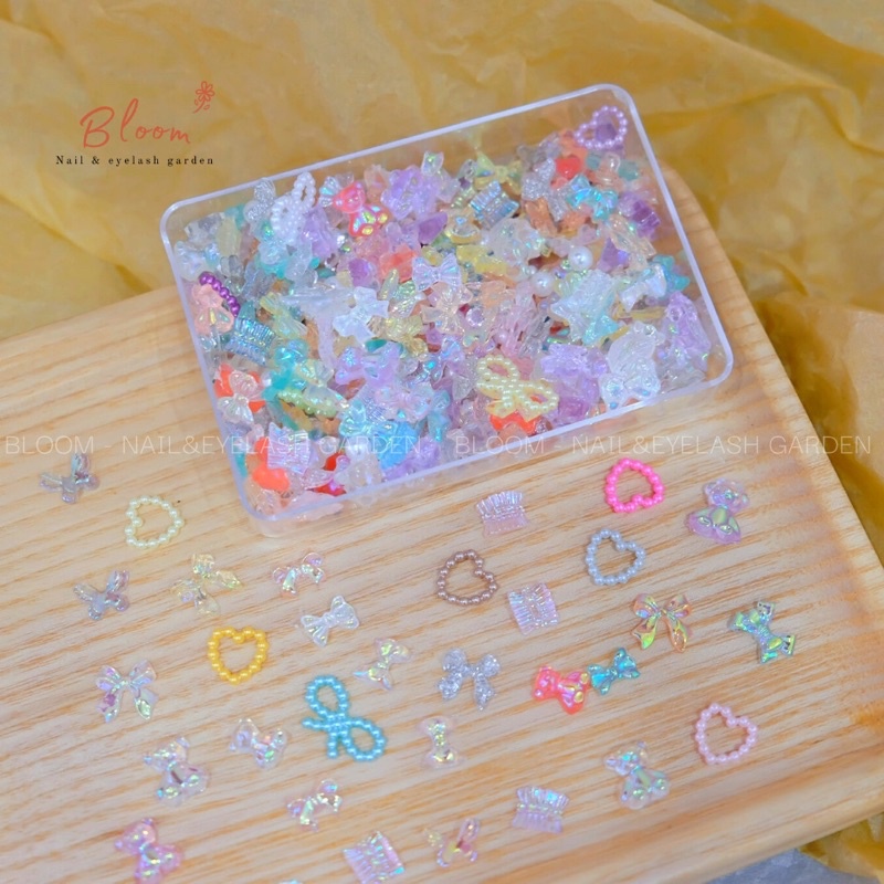 Charm mix các mẫu xinh xắn 50gram/1 hộp