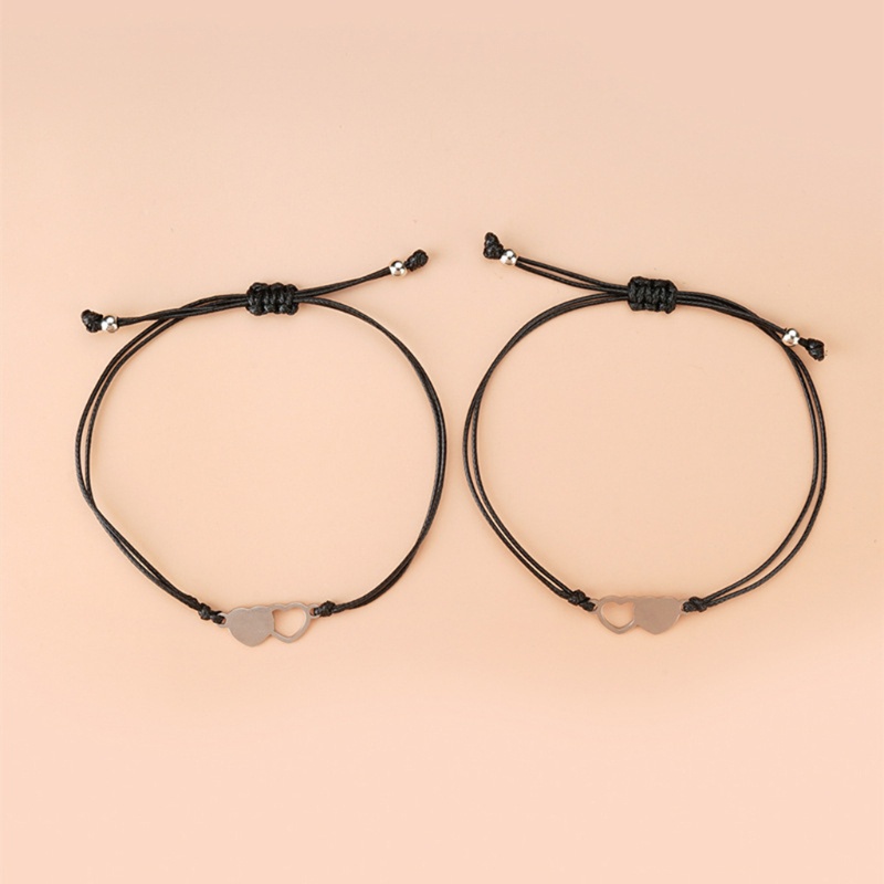 Set 2 Vòng Tay Tình Bạn Dễ Phối Đồ Thời Trang Cho Cặp Đôi