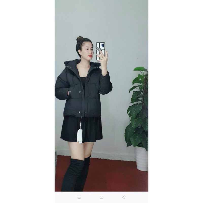 Áo phao nữ túi chéo ulzzang (Hàng Quảng Châu) - Loại1 | BigBuy360 - bigbuy360.vn