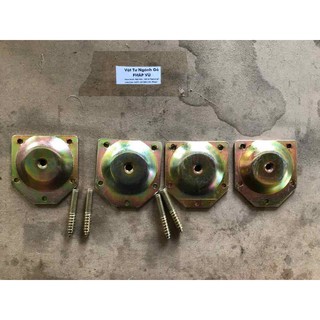 8 chiếc bát và 8 ốc hai đầu răng làm chân bàn ghế giường sofa - Ngành Gỗ