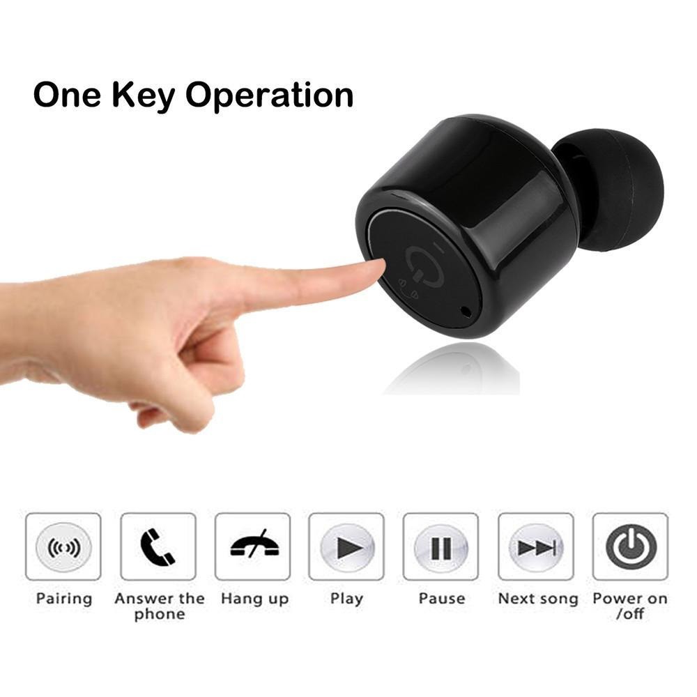 Cặp 2 Tai Nghe Nhét Tai Không Dây X1T - Tai nghe nhét tai Bluetooth X1T