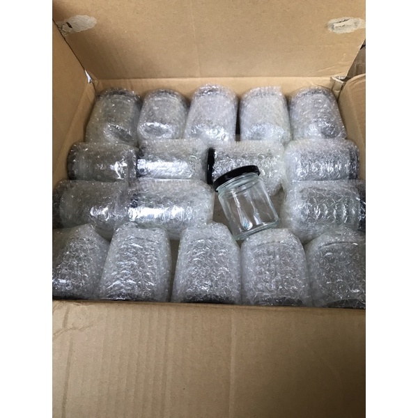 HŨ THỦY TINH NẮP THIẾC 100ml