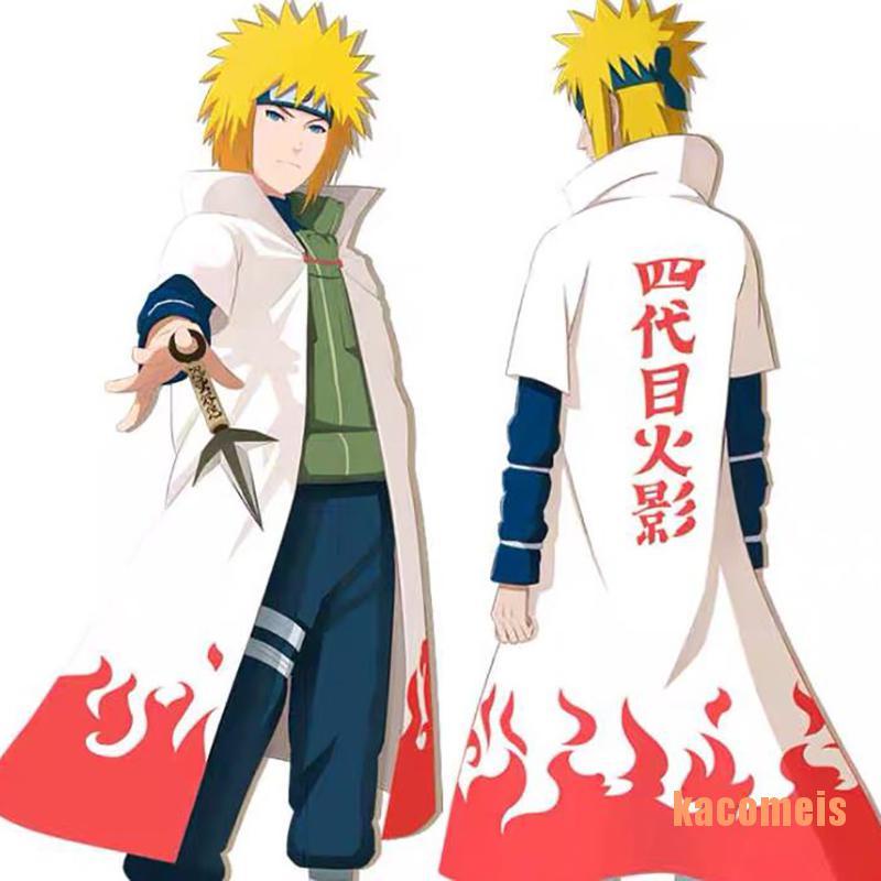 Áo choàng hóa thân nhân vật Naruto Shippuden thế hệ 4 và 6 độc đáo thời trang