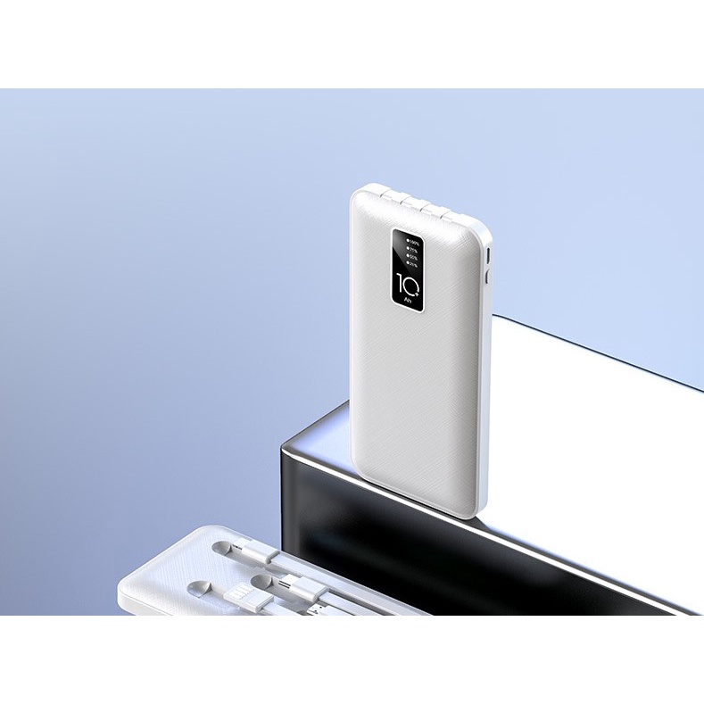 Sạc Dự Phòng Dung Lượng 10000mah Nhỏ Gọn Sạc Nhanh Thiết Kế Sang Trọng Tiện Dụng