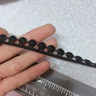 1m Ren đen trang trí bản 1,2cm