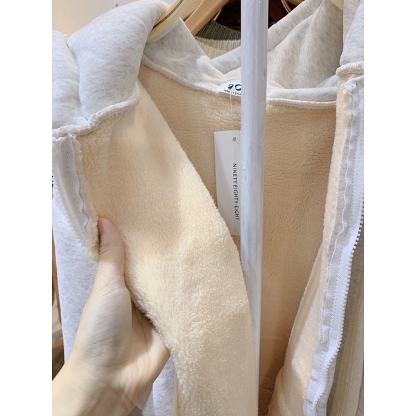 [Mã 12FASHIONSALE1 giảm 10K đơn 50K] áo lông hoodie khoá kéo siêu dày | BigBuy360 - bigbuy360.vn