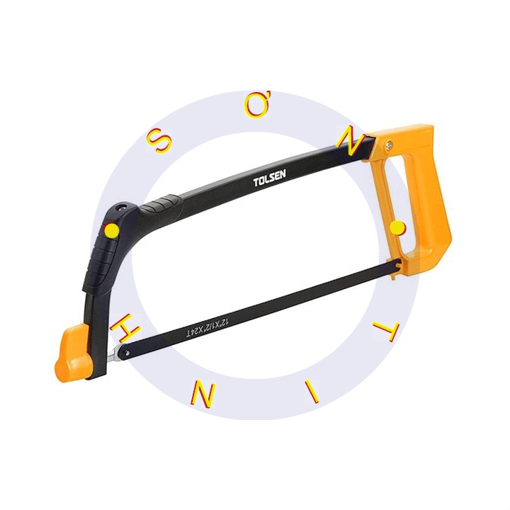 CƯA SẮT DÙNG LƯỠI DÀI 300MM TOLSEN 30055 HACKSAW FRAME