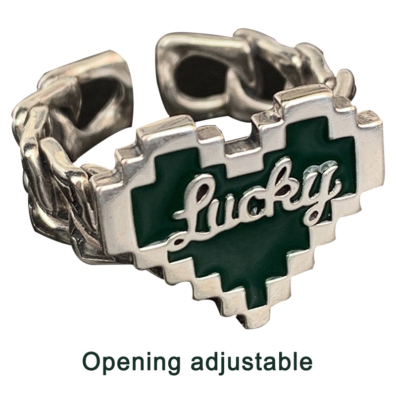 Nhẫn Hình Trái Tim Thời Trang Vintage Dành Cho Nữ