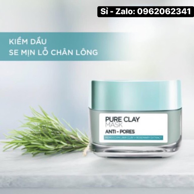 Mặt Nạ Đất Sét L’Oreal Pure Clay Mask