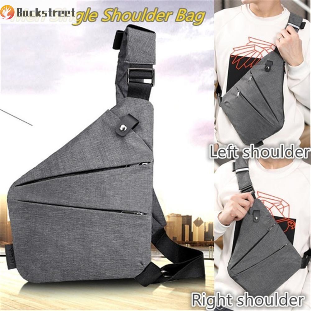 Túi đeo chéo đeo vai chống trộm chống thấm nước bằng nylon đa chức năng cho nam