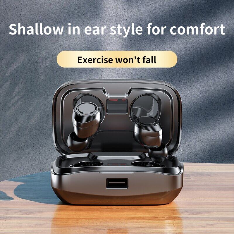 Tai Nghe Nhét Tai x10 bluetooth 5.0 Không Dây Chống Ồn Có Micro Phong Cách Thể Thao Cho ip samsung realme oppo vivo