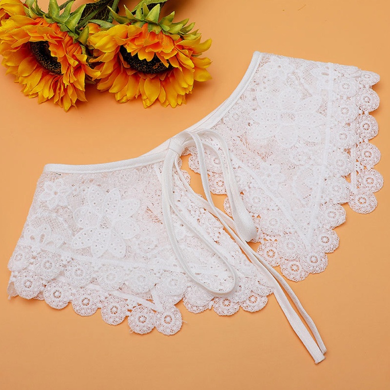 Cổ Áo Giả Thêu Họa Tiết Phong Cách Hán Phục Cổ Điển