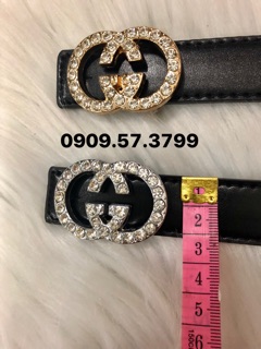  Nịt quần Logo G đính đá