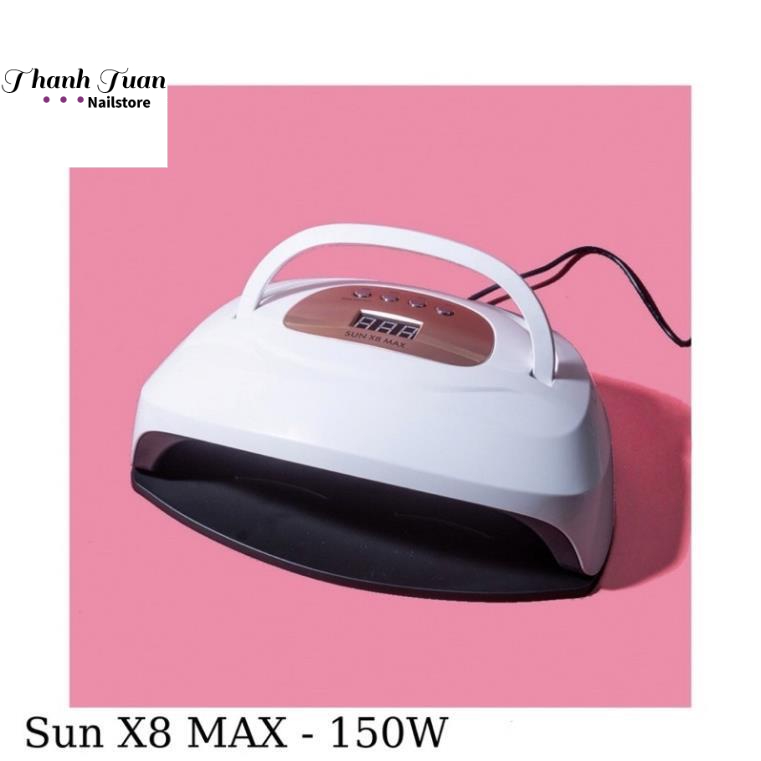 Máy Hơ Gel Sun X8 MAX - 150W, Máy Hơ Móng 57 Leds  - Phụ kiện đồ nail