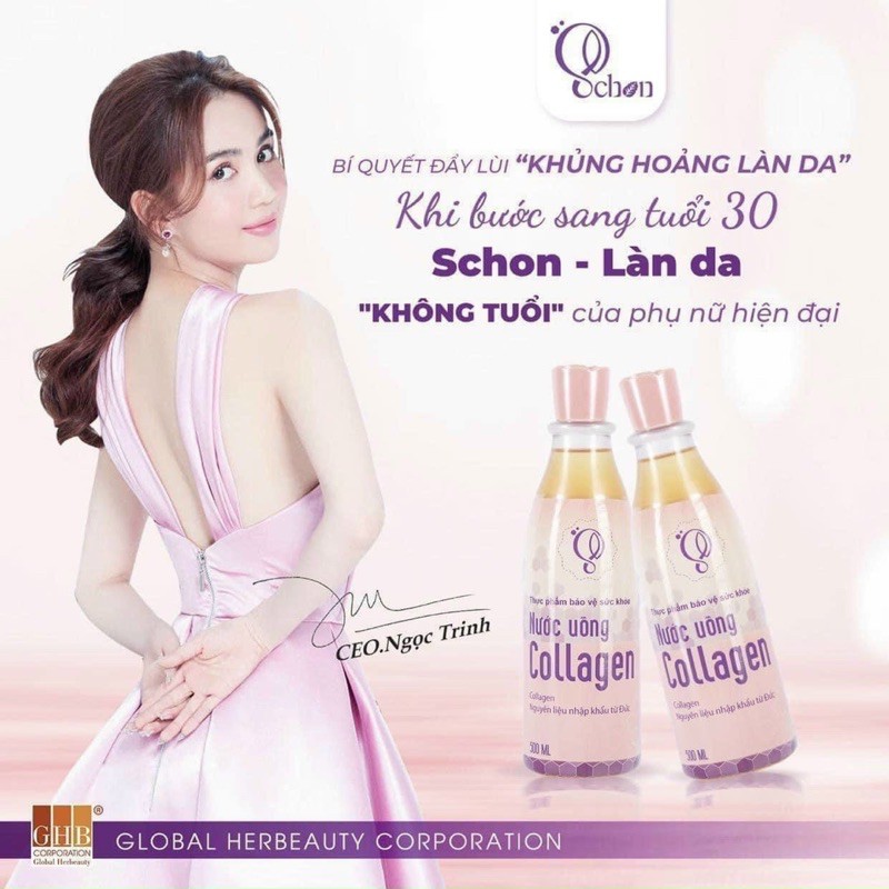 Nước Uống Collagen Schon Nguyên Liệu Nhập Khẩu Đức Cam Kết Chính Hãng