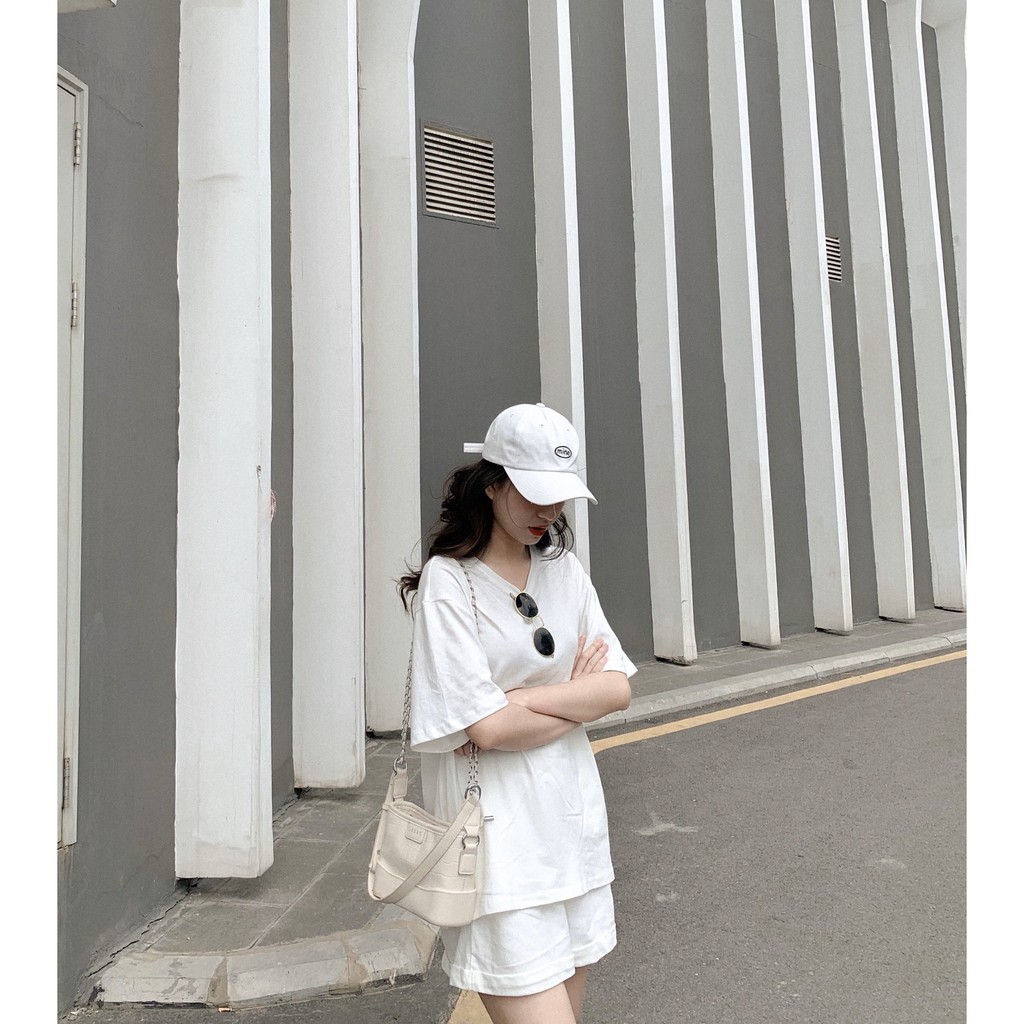 [Mã FAGREEN245 giảm 10% tối đa 30K đơn 99K] Set áo thun trơn kèm quần đùi S144 SUSTORE | BigBuy360 - bigbuy360.vn