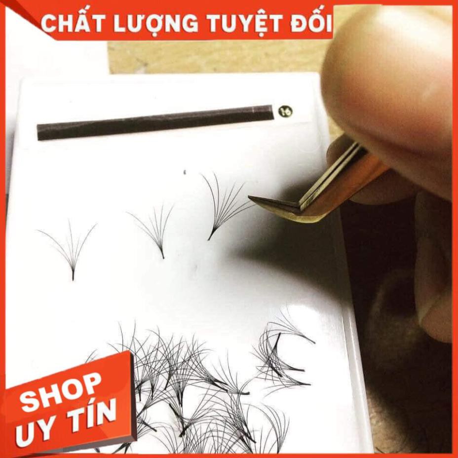 Mi Hoa Sơn Trà- Hoa Hồng Đen- Độ dầy 0.07 - Độ cong Cc( Mi sole 3 số trên 1 line mi - mỗi số cách nhau 2 size )