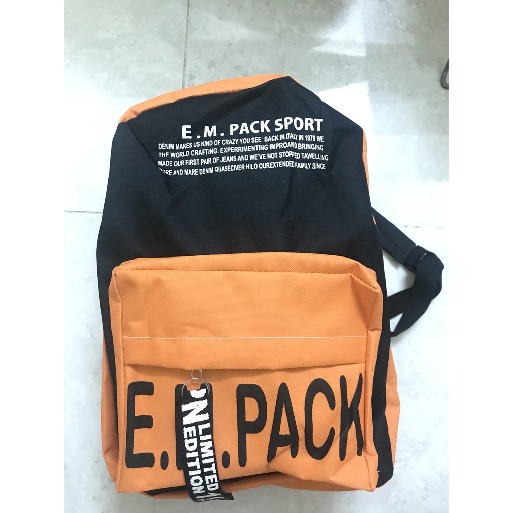 Free Ship Đơn 50k Balo Thời Trang - IN CHỮ EMPACK