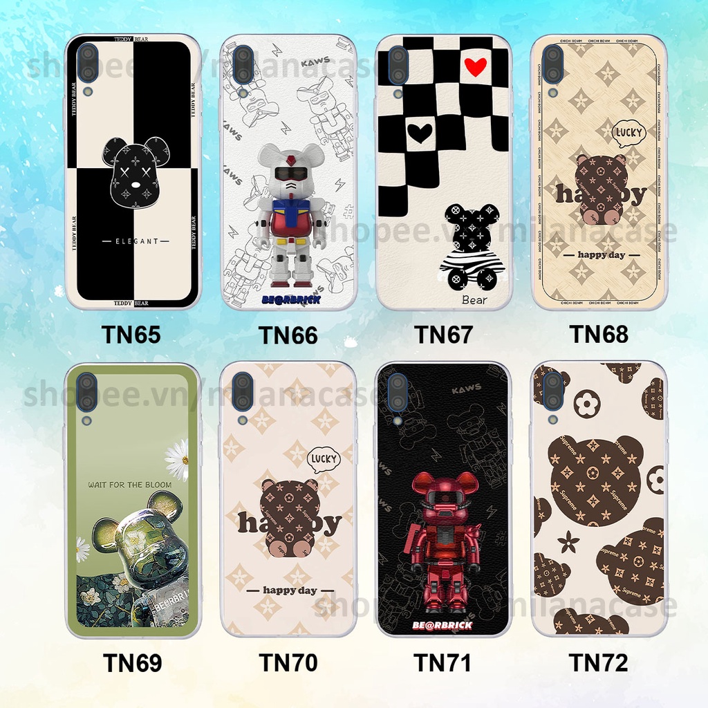 Ốp Vsmart Star gấu be@rBrick gấu Teddy Kaws siêu đẹp, phong cách, cá tính