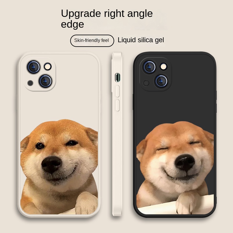 Ốp Điện Thoại Hình Chú Chó Vui Nhộn Chống Sốc Cho Iphone 13 Pro 11 Pro Max Xr 6s 7 8 Plus 12 Mini 12 Pro Xs Max