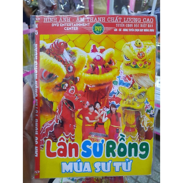 DVD Lân Sư Rồng, múa Sư Tử