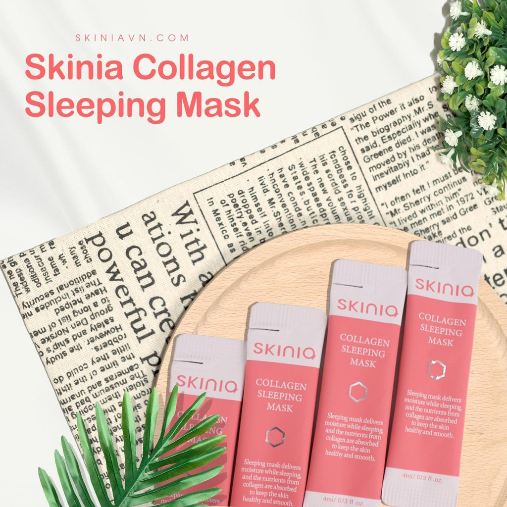 Mặt nạ ngủ Collagen Skinia Collagen Sleeping Mask | BigBuy360 - bigbuy360.vn