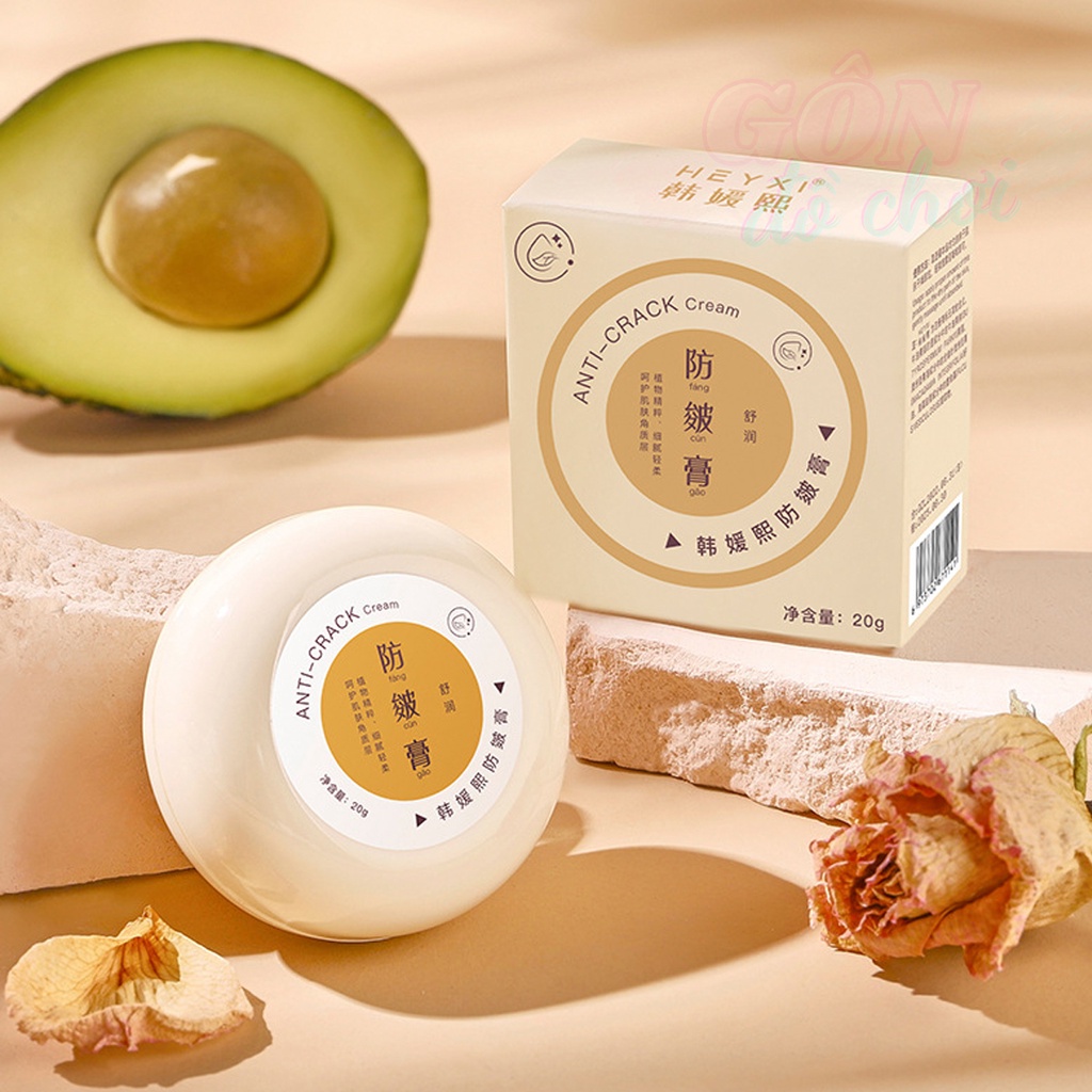 Kem chống nứt nẻ gót chân HEYXI phục hồi da tay da chân 20g mỹ phẩm nội địa trung chính hãng Gôn đồ chơi