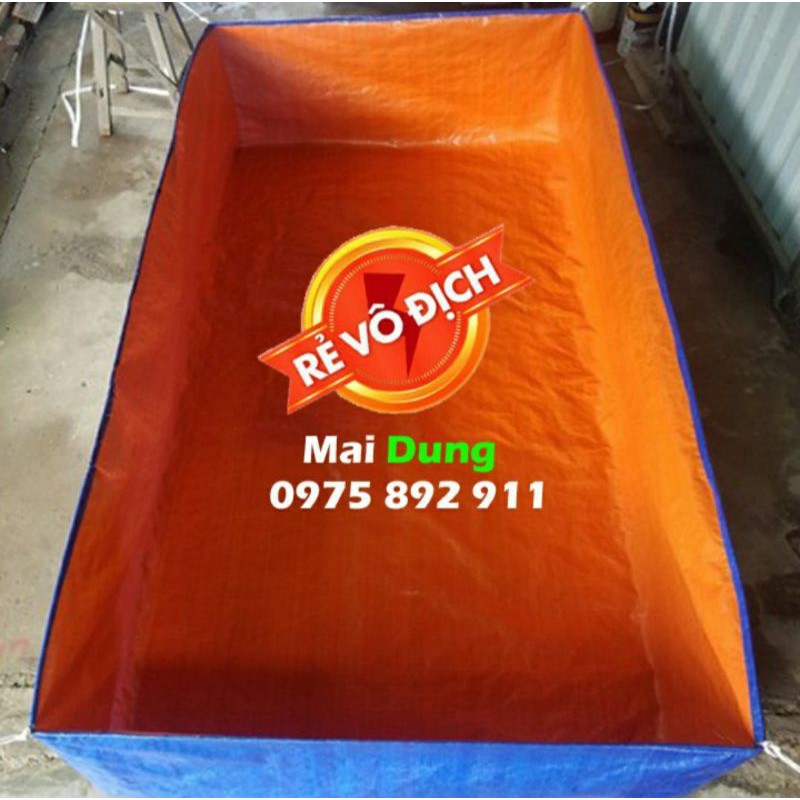 BỂ BẠT NUÔI ỐC , ẾCH , CÁ , RUỒI LÍNH ĐEN - SIÊU BỀN sản phẩm tốt 121