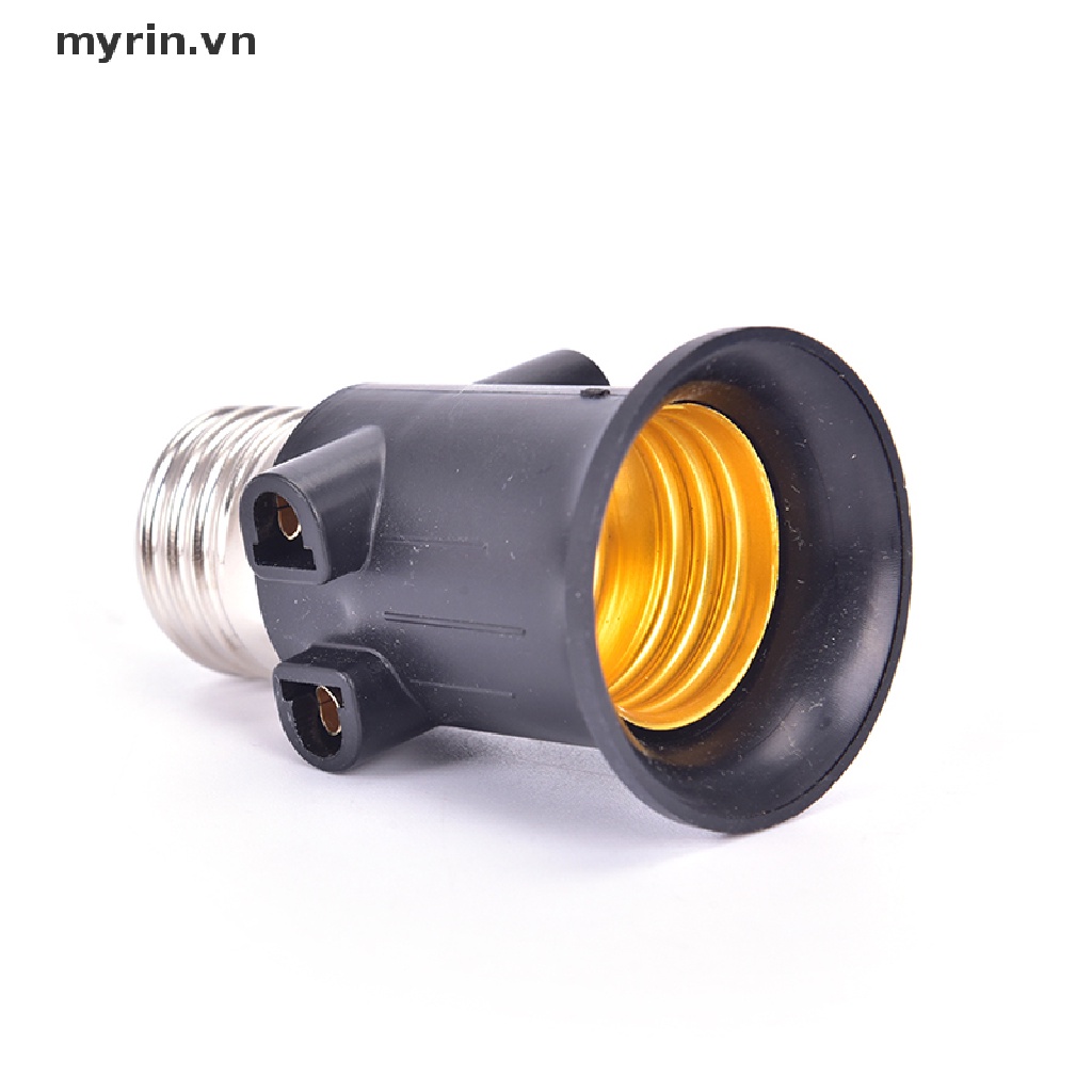 Đuôi Đèn Chuyển Đổi Đuôi E27 Chống Cháy Có Phích Cắm EU