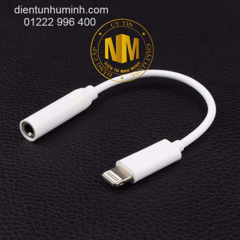 Dây chuyển tai nghe iphone - Lightning sang 3.5 mm