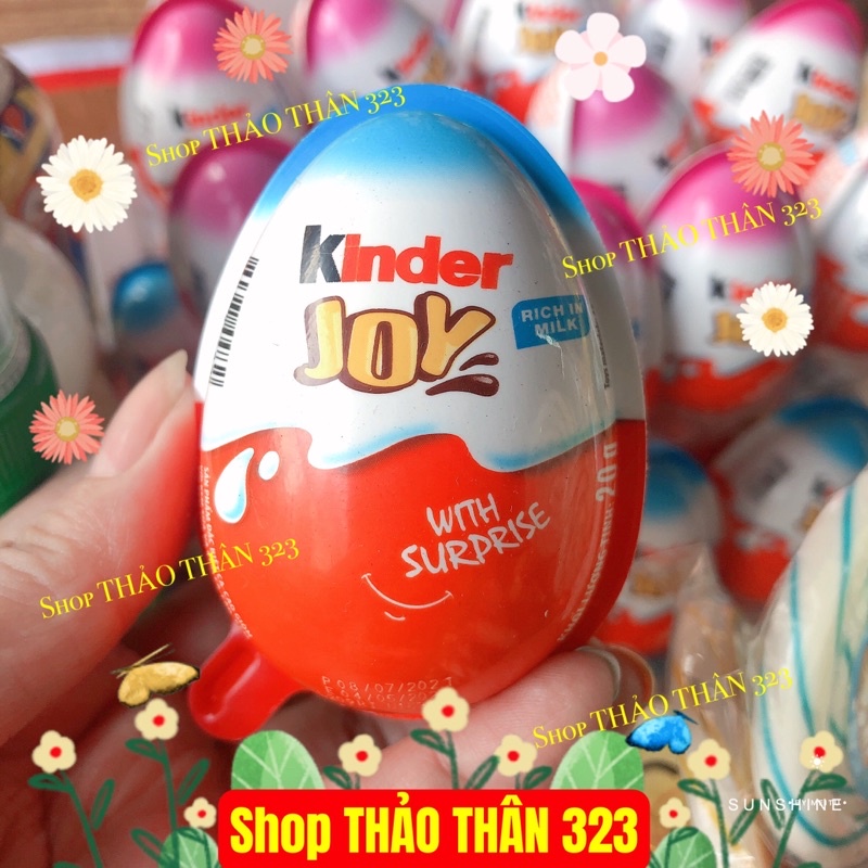 Trứng Kinder Joy - Trứng Bất Ngờ (Màu Hồng, Màu Xanh)-HÀNG NHẬP 100% CHÍNH HÃNG