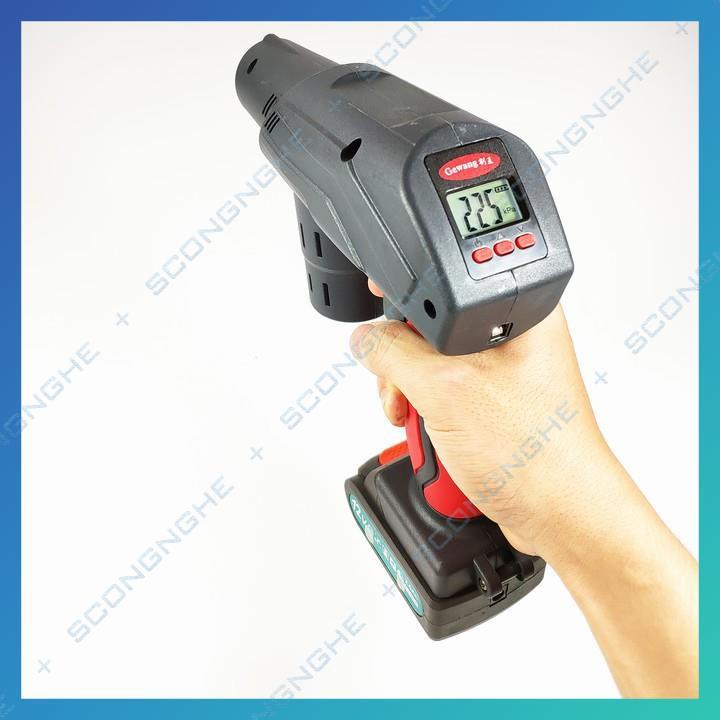 Bơm xe Pin tự động GEWANG đa năng 12V nội địa