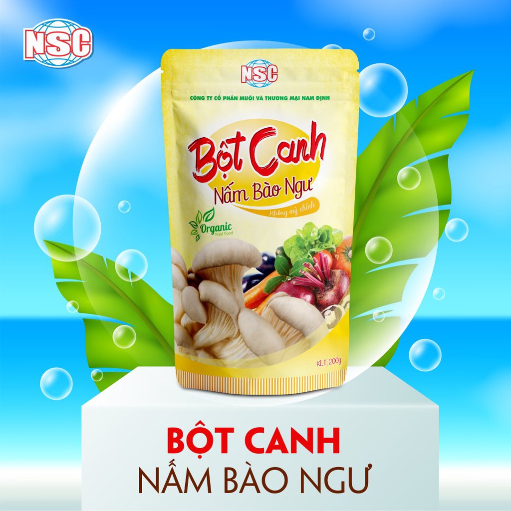 Bột Canh Nấm Bào Ngư Royal Không Mì Chính Phòng bệnh Cao huyết áp Tiểu đường