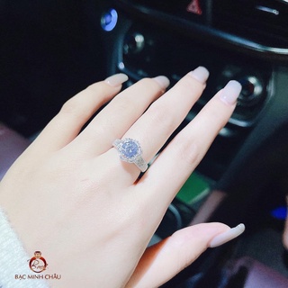 Nhẫn nữ bạc ta phong cách cá tính kèm ảnh thật
